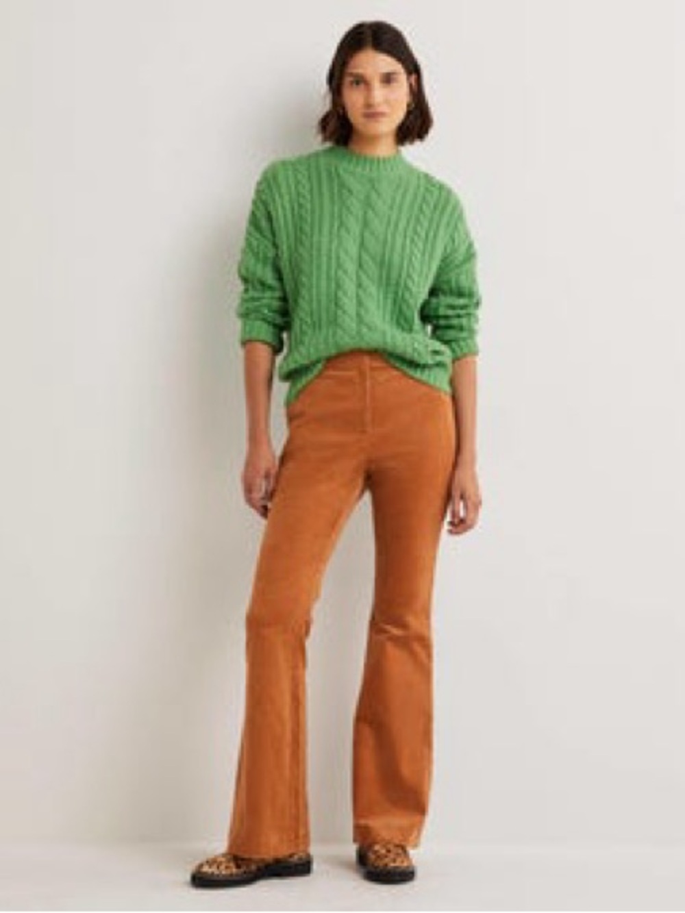 Boden Corduroy Flare Trousers- NWT Sz 14R